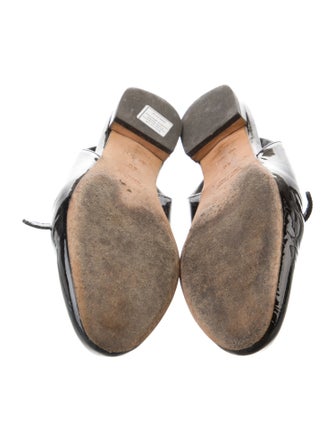 Miu Miu Patent Leather Slingback Flats