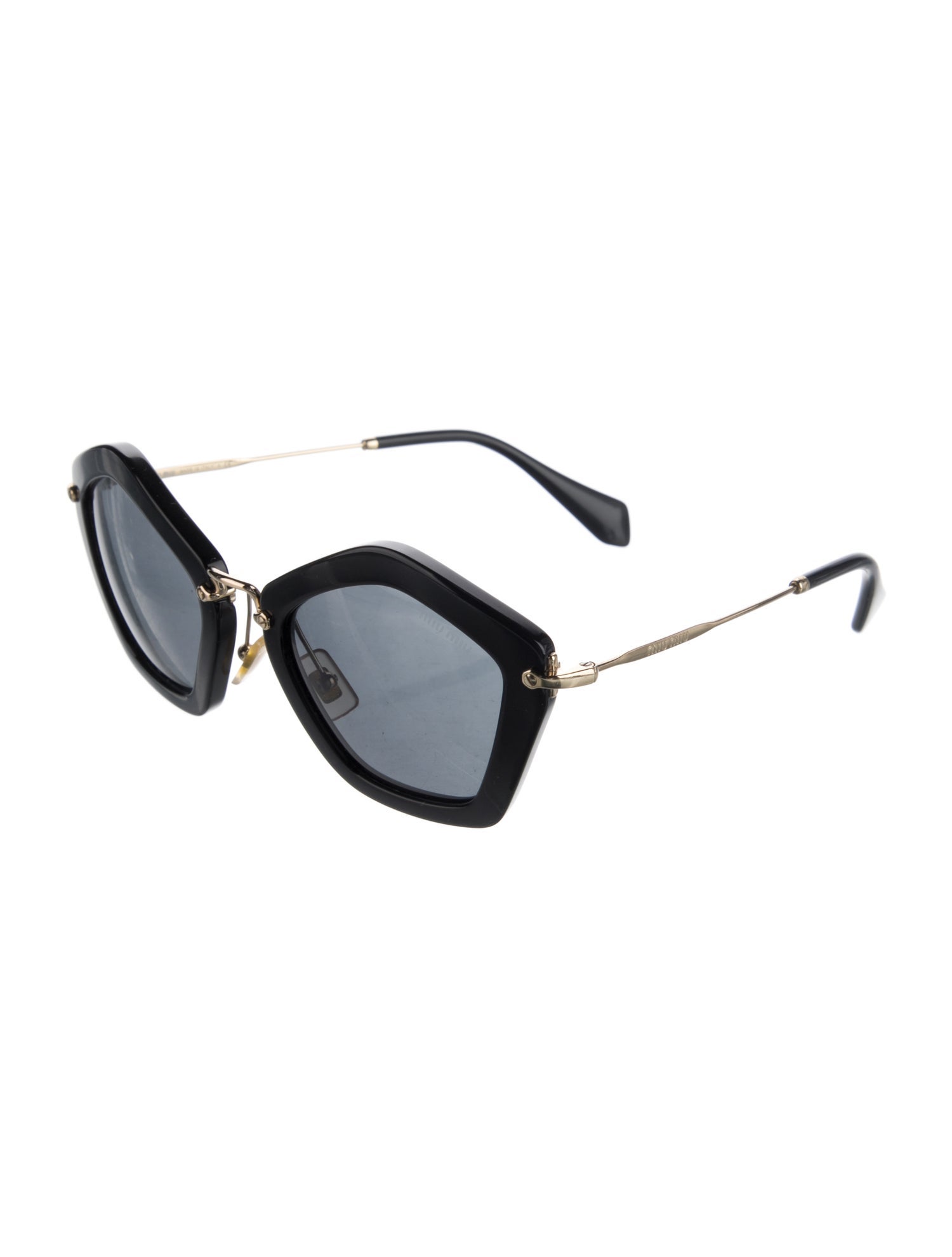 Miu Miu Oversize Tinted Sunglasses