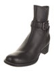 Miu Miu Leather Moto Boots
