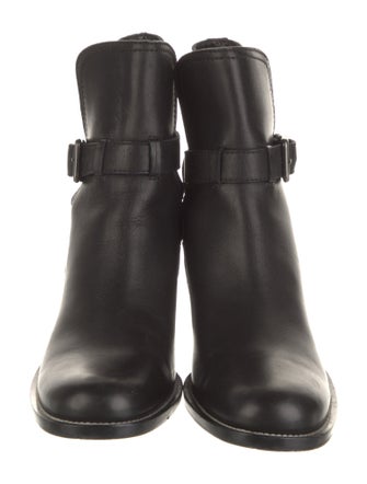 Miu Miu Leather Moto Boots