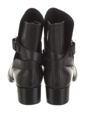 Miu Miu Leather Moto Boots
