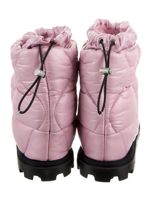 Miu Miu Nylon Combat Boots