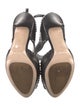 Miu Miu Leather Studded Accents Sandals