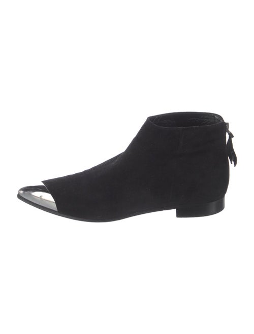 Miu Miu Suede Lace-Up Boots