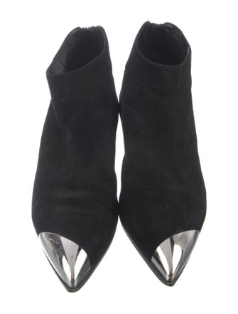 Miu Miu Suede Lace-Up Boots