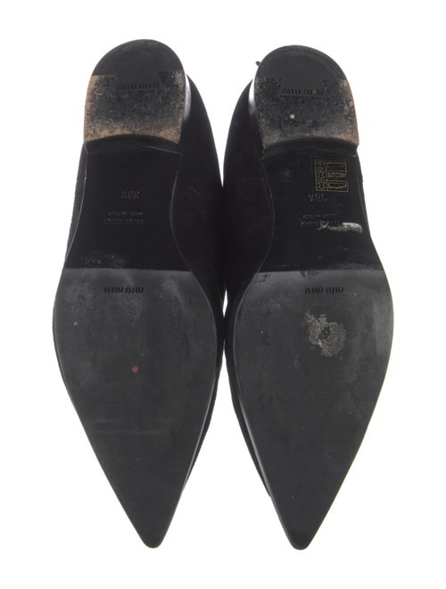 Miu Miu Suede Lace-Up Boots