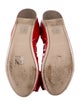Miu Miu Patent Leather Printed Ballet Flats