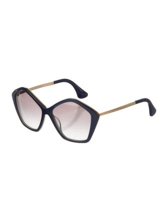 Miu Miu Oversize Gradient Sunglasses