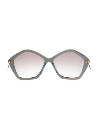 Miu Miu Oversize Gradient Sunglasses