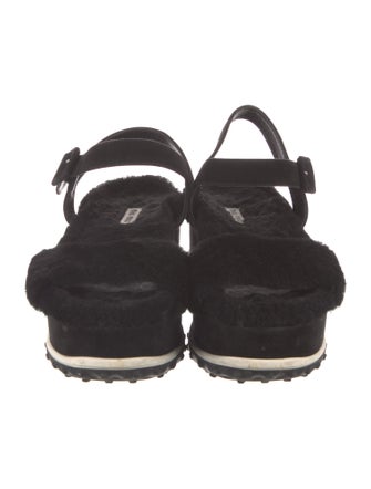 Miu Miu Suede Slingback Sandals