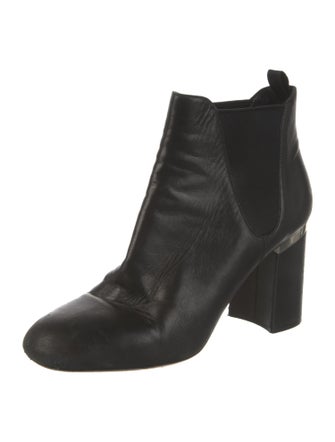 Miu Miu Leather Chelsea Boots