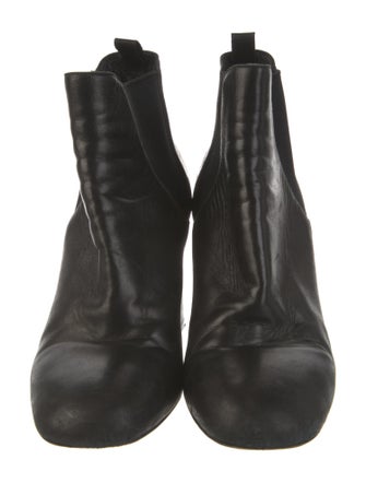 Miu Miu Leather Chelsea Boots