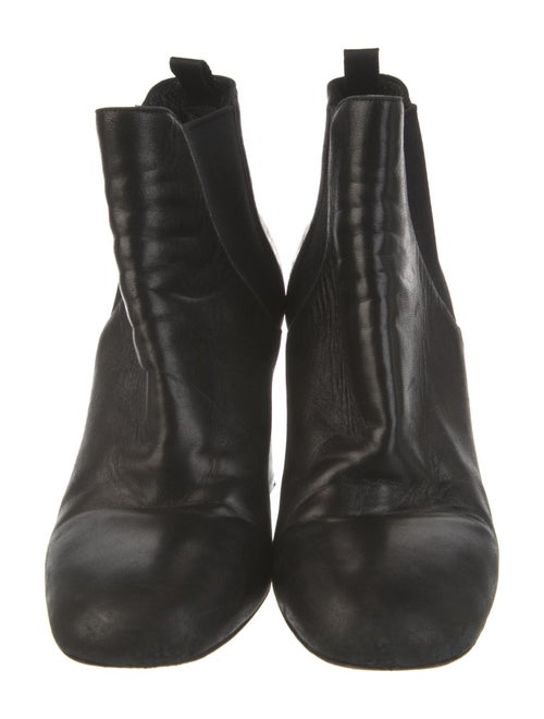 Miu Miu Leather Chelsea Boots