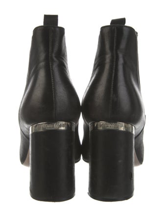 Miu Miu Leather Chelsea Boots