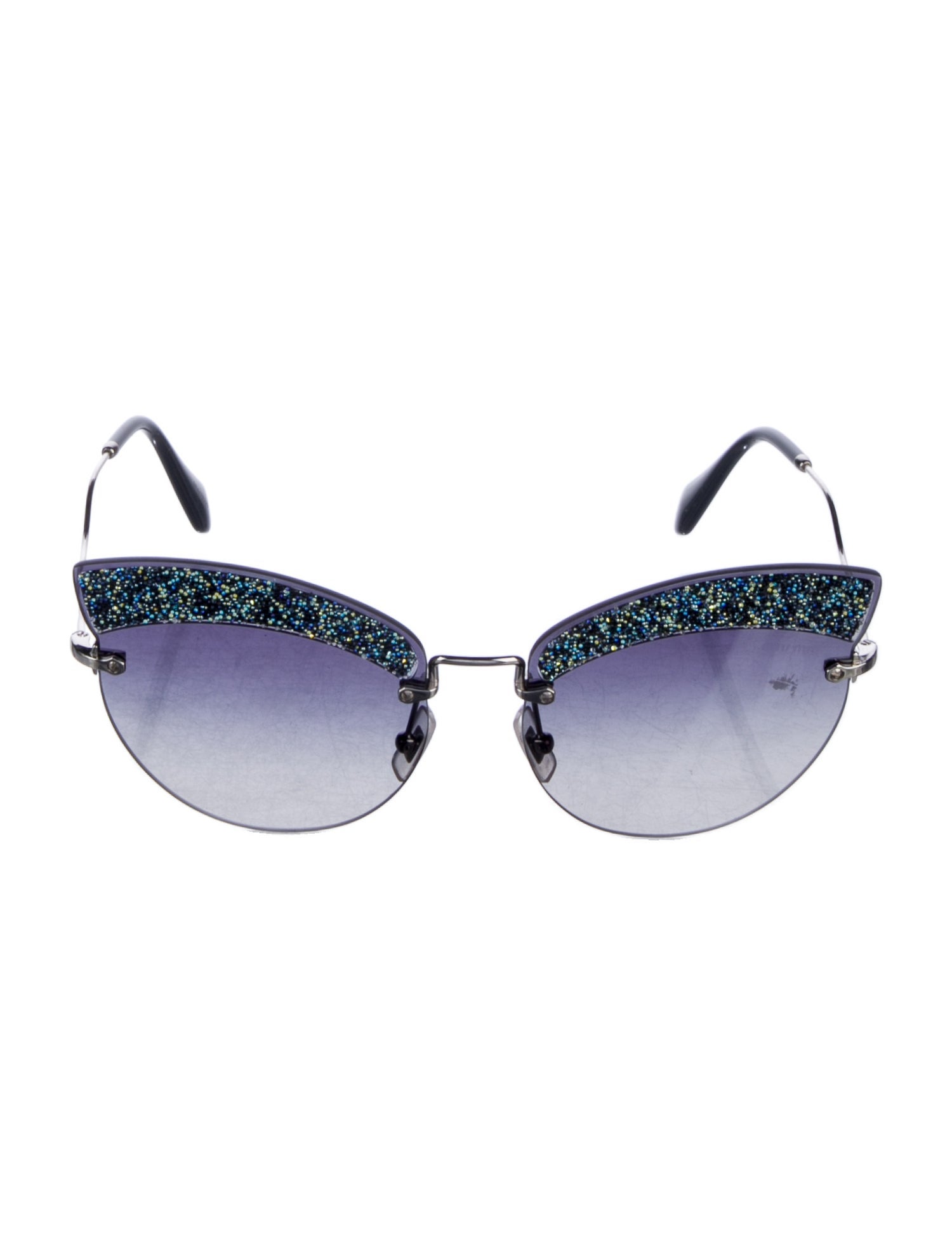 Miu Miu Cat-Eye Gradient Sunglasses