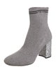 Miu Miu Glitter Accents Sock Boots