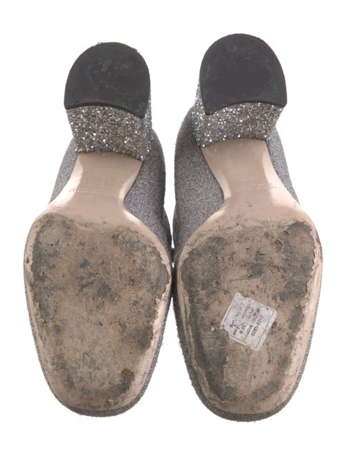 Miu Miu Glitter Accents Sock Boots