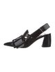 Miu Miu Patent Leather Slingback Pumps
