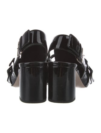 Miu Miu Patent Leather Slingback Pumps