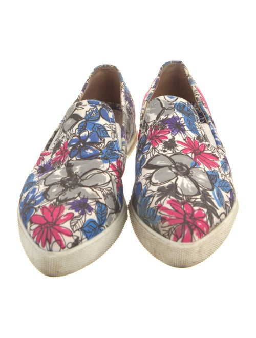 Miu Miu Canvas Floral Print Espadrilles