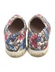 Miu Miu Canvas Floral Print Espadrilles