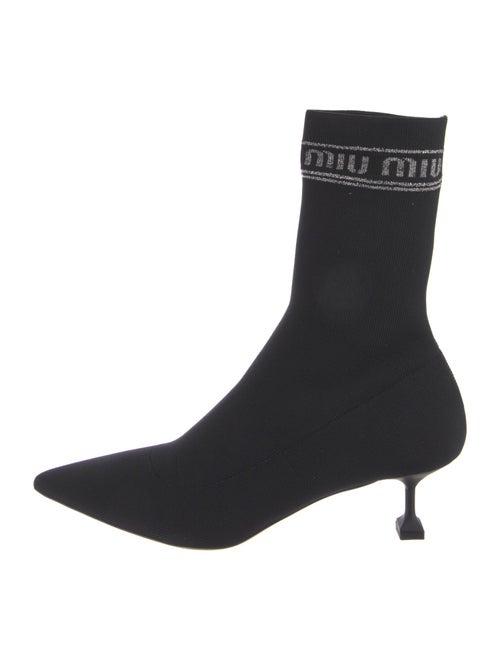 Miu Miu Printed Sock Boots