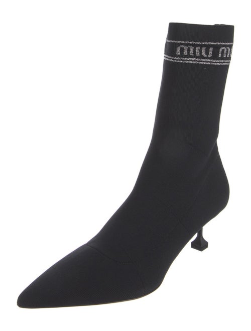 Miu Miu Printed Sock Boots
