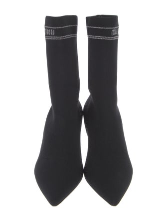 Miu Miu Printed Sock Boots
