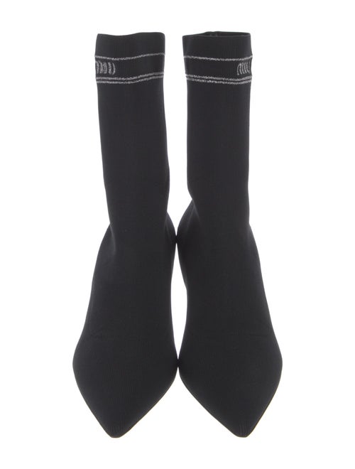Miu Miu Printed Sock Boots