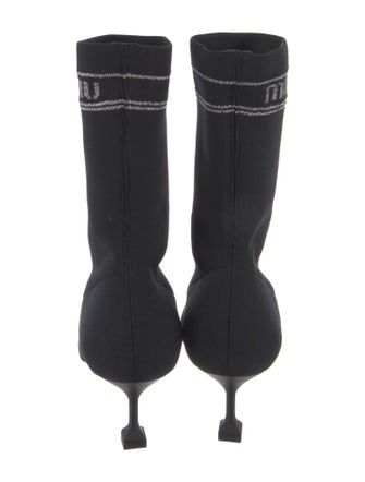 Miu Miu Printed Sock Boots