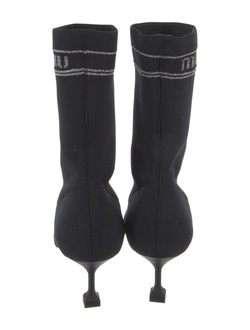 Miu Miu Printed Sock Boots
