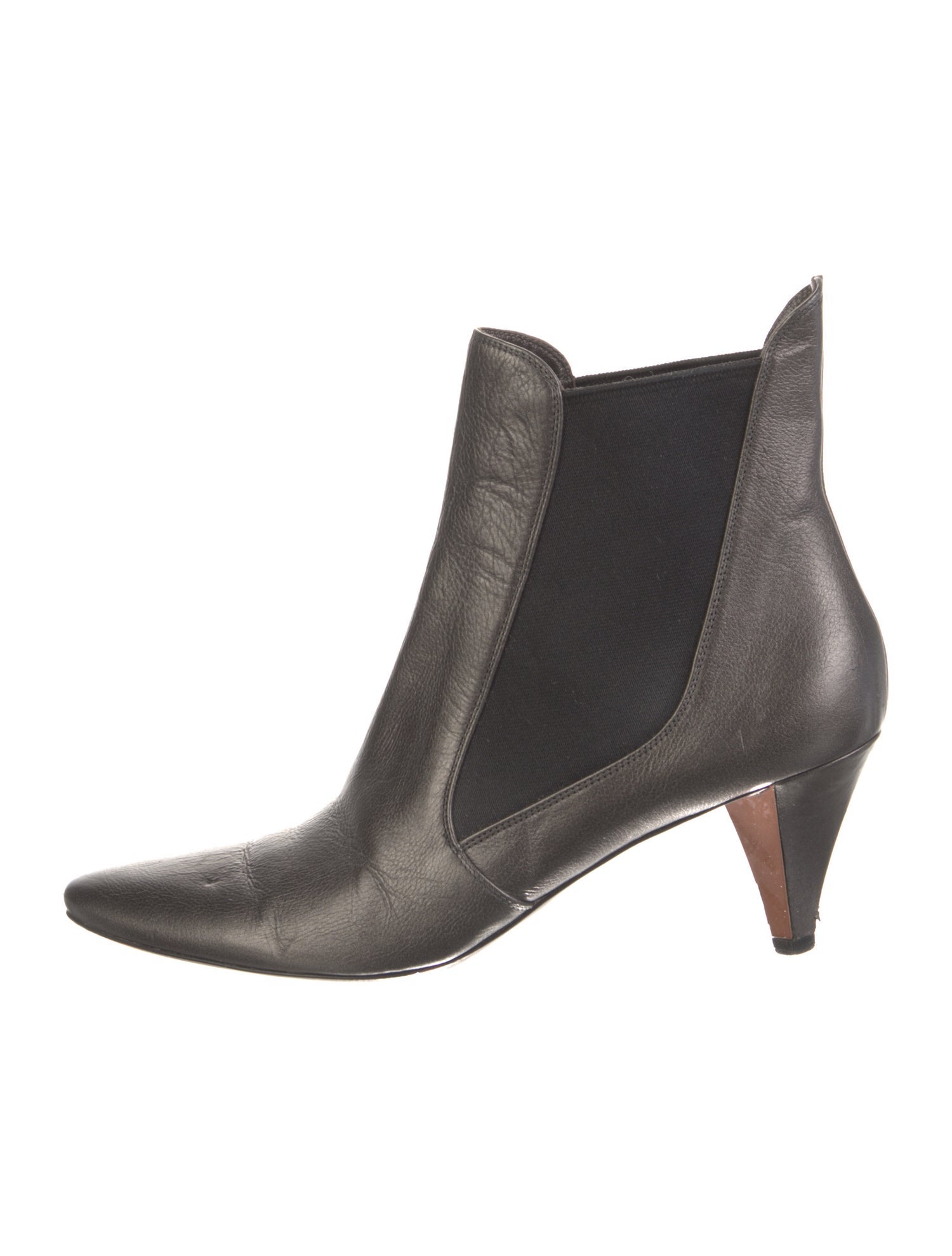 Miu Miu Leather Chelsea Boots