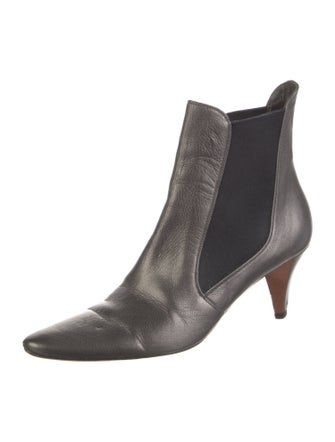 Miu Miu Leather Chelsea Boots