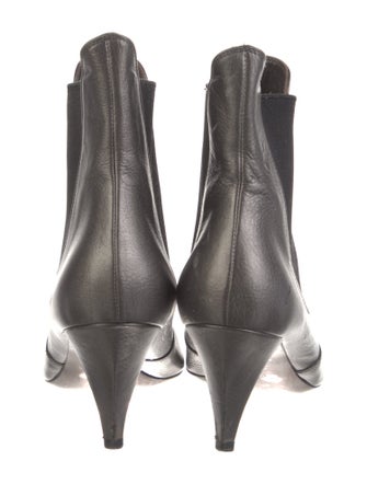 Miu Miu Leather Chelsea Boots