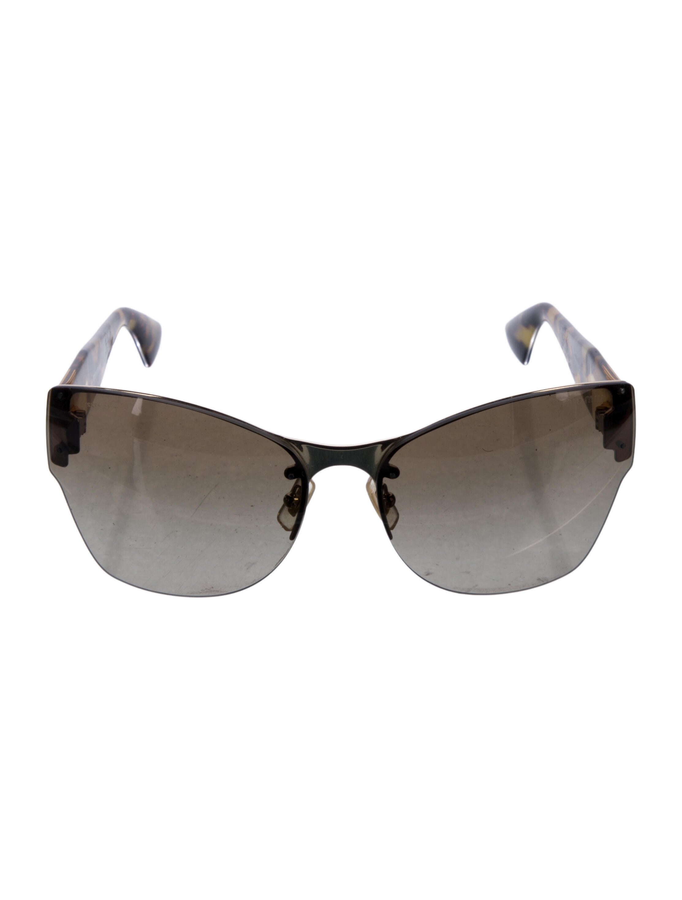 Miu Miu Cat-Eye Gradient Sunglasses