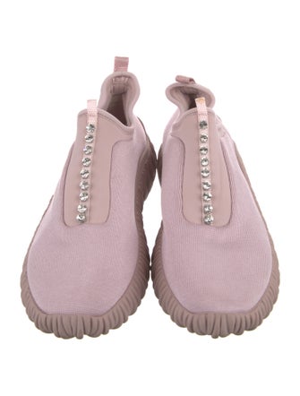 Miu Miu Crystal Embellishments Sneakers