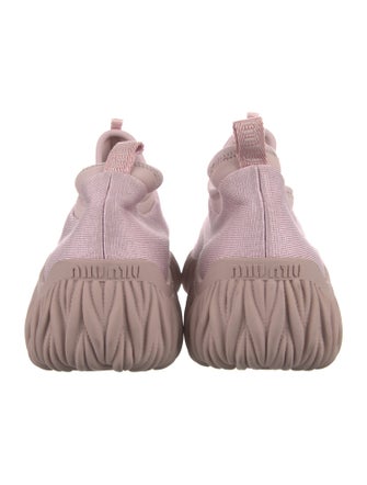 Miu Miu Crystal Embellishments Sneakers