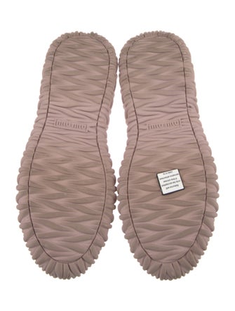 Miu Miu Crystal Embellishments Sneakers