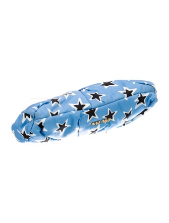 Miu Miu Canvas Top Handle Bag