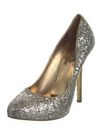 Miu Miu Glitter Glitter Accents Pumps