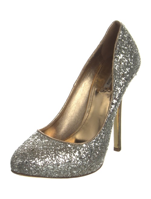 Miu Miu Glitter Glitter Accents Pumps