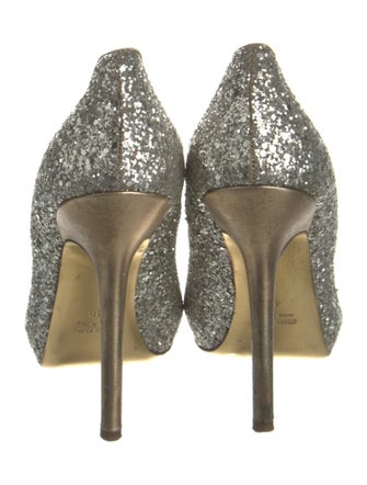 Miu Miu Glitter Glitter Accents Pumps