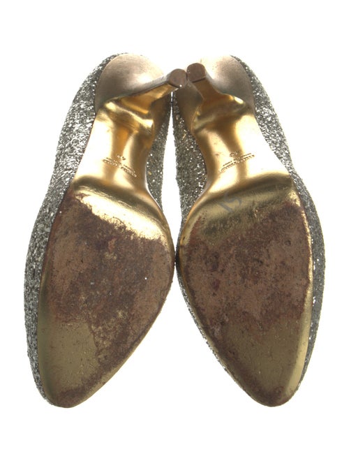 Miu Miu Glitter Glitter Accents Pumps