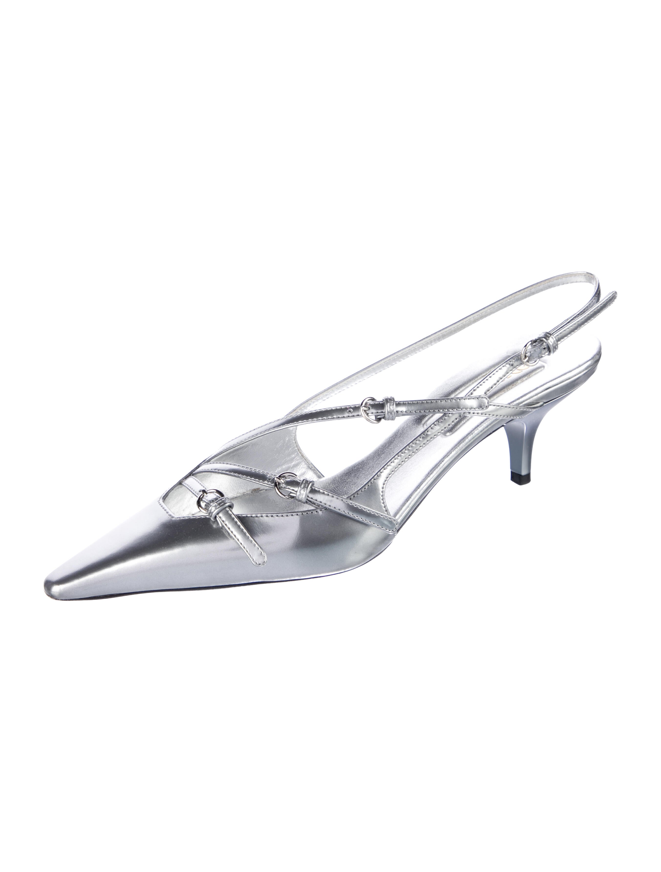 Miu Miu Patent Leather Slingback Pumps