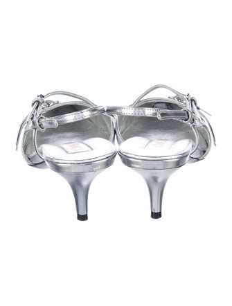 Miu Miu Patent Leather Slingback Pumps