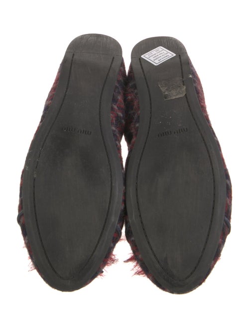 Miu Miu Wool Printed Ballet Flats