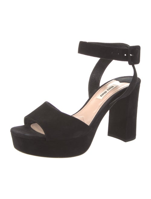 Miu Miu Suede Sandals