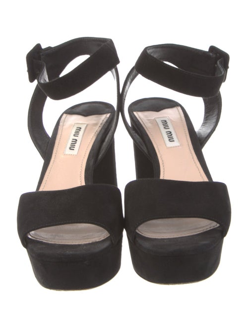 Miu Miu Suede Sandals