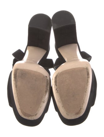 Miu Miu Suede Sandals