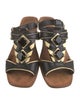 Miu Miu Leather Gladiator Sandals